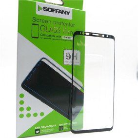 Zastitno staklo Soffany za Samsung G965 S9 Plus  crna
