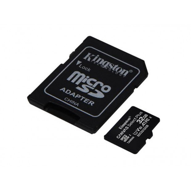 Memorijska kartica Micro SD 32GB KINGSTON +SD adapter 100 MB/s SDCS2/32GB