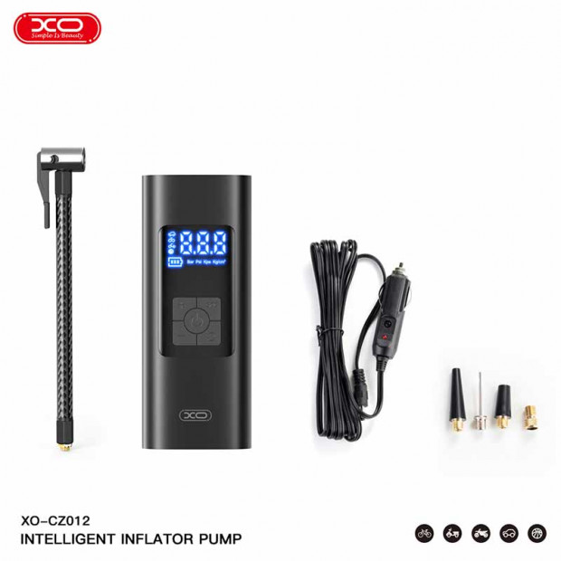 XO-CZ012 Wireless pumpa za gume 6000 mAh