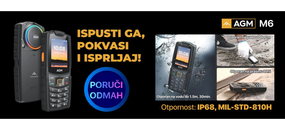 AGM M6 telefon