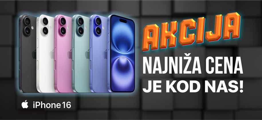 iPhone 16 sniženje