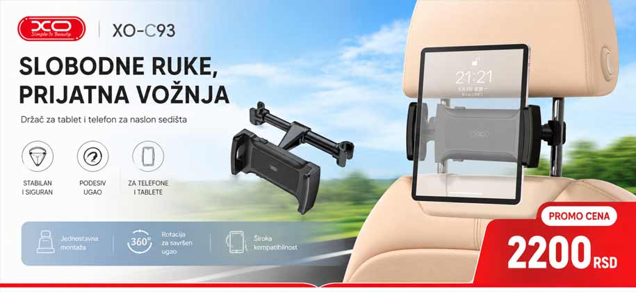 XO-C93 auto drzac za sediste