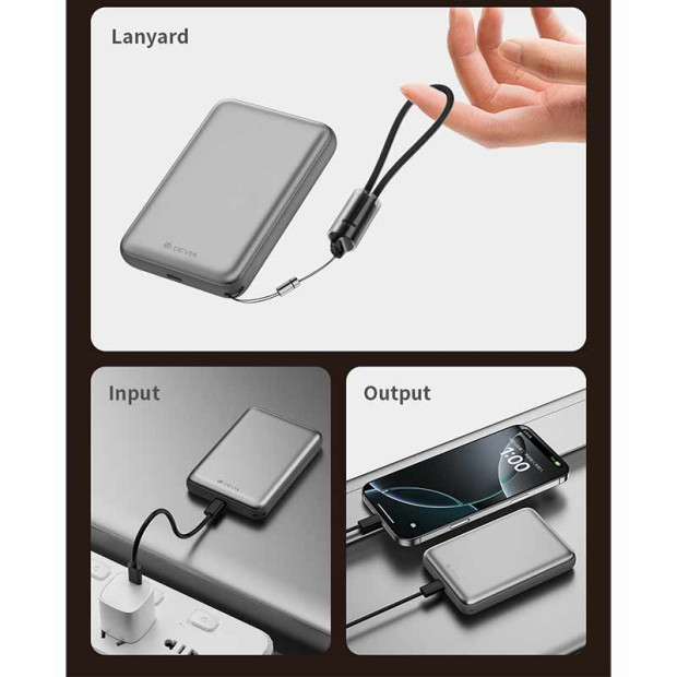 Powerbank Devia Ultra12 PD22,5W 10000mAh gold