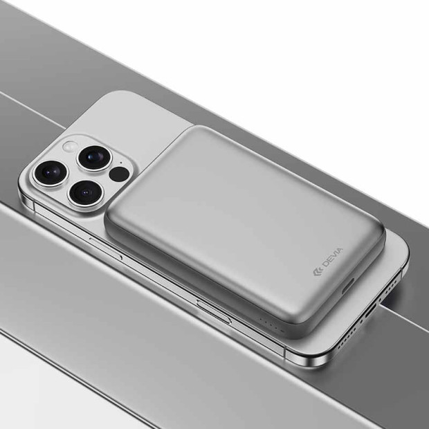 Powerbank Devia Ultra12 PD22,5W 10000mAh sivi