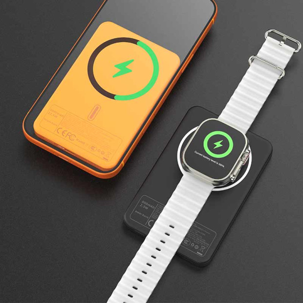 Powerbank Devia Ultra13 Magnetic PD 22,5W 5000mAh orange