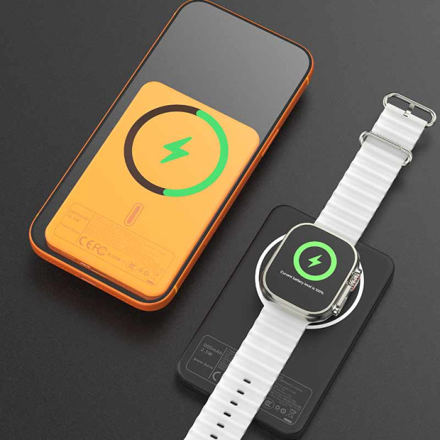 Powerbank Devia Ultra14 Magnetic PD 22,5W 10000mAh orange