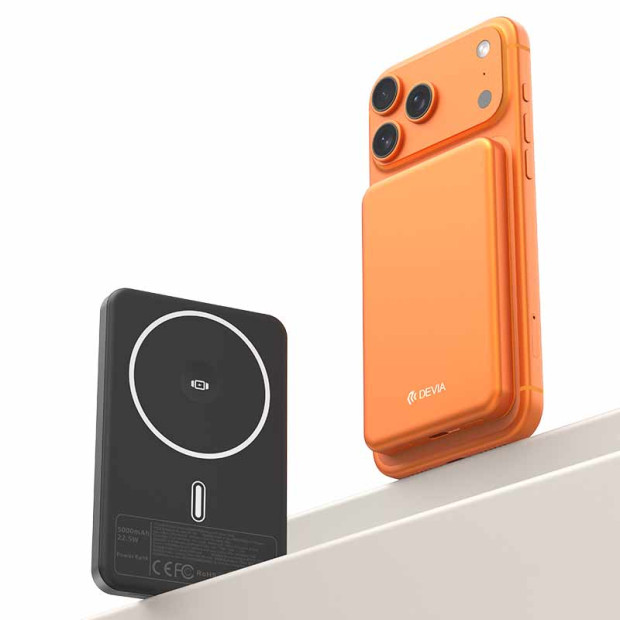 Powerbank Devia Ultra14 Magnetic PD 22,5W 10000mAh crni
