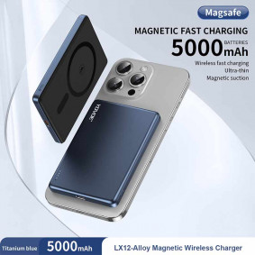 YovoeYovoe Power Bank LX-12 magnetic wireless 5000mah plavi