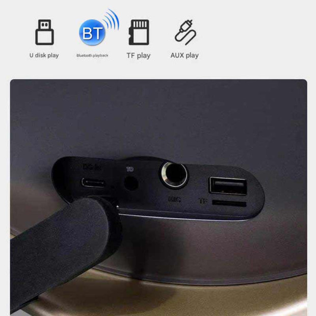 Bluetooth speaker Satellite LP19 crni