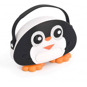 Zvucnik Karaoke Wireless Kids Penguin crna