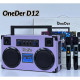 Bluetooth speaker OneDer D12 purple