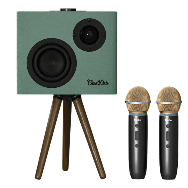 Bluetooth speaker OneDer D17 green