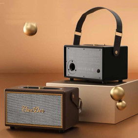 Bluetooth speaker OneDer D6 brown