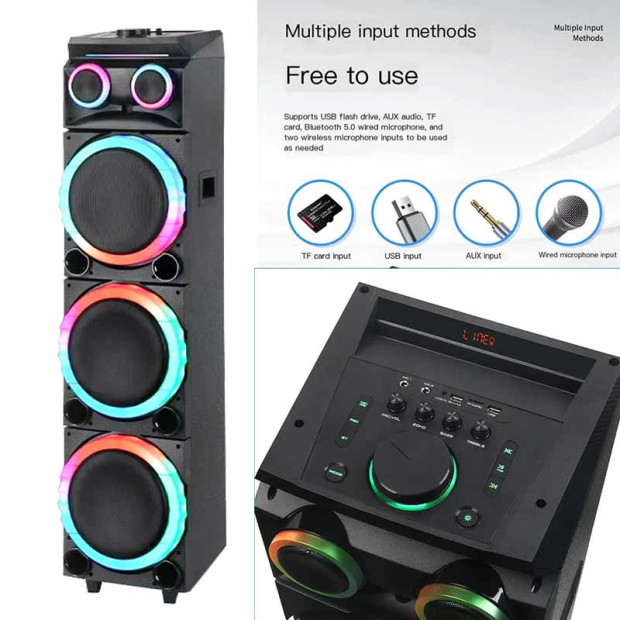 Bluetooth zvucnik MT-12227 crni