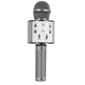 Microphone WS-858 srebrna