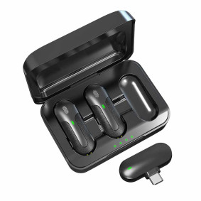 Kintone Devia 2 In 1 Wireless Microphones Lightning