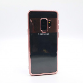 Futrola silikonska Colorful edges za Iphone X roze