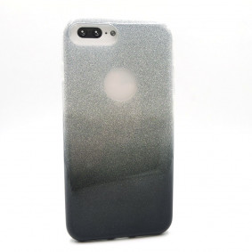Futrola silikonska Colorful shine za Iphone X crna