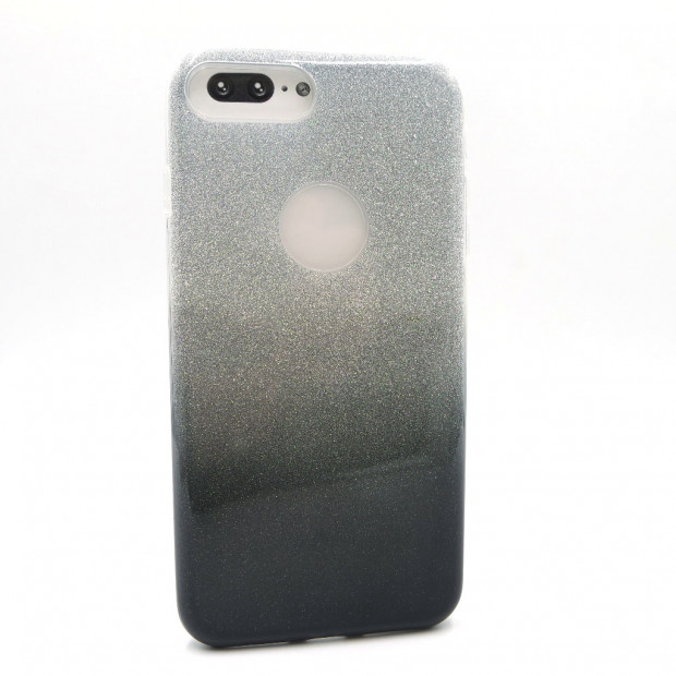 Futrola silikonska Colorful shine za Iphone X crna
