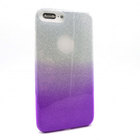 Futrola silikonska Colorful shine za Iphone X ljubicasta