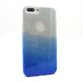 Futrola silikonska Colorful shine za Iphone X plava