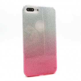 Futrola silikonska Colorful shine za Iphone X roze