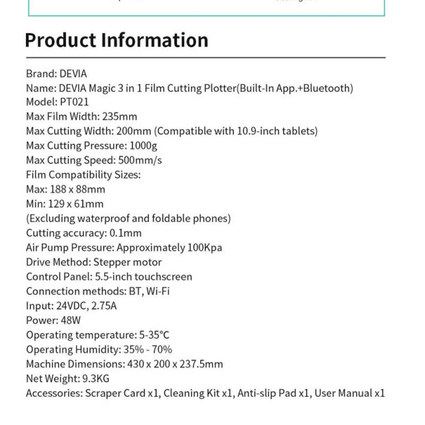 Devia cutter 3 u 1 masina Devia cutter 3 u 1 masina