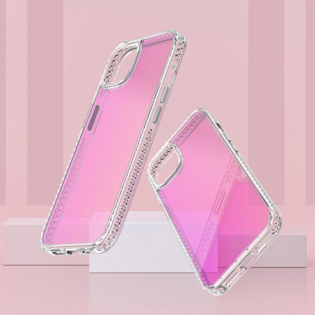 Futrola Hard Case Devia Bright Series za iphone 13 pro gradual pink