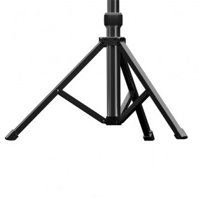 Tripod Devia Live streaming stand with LED ring light 12 inch crna