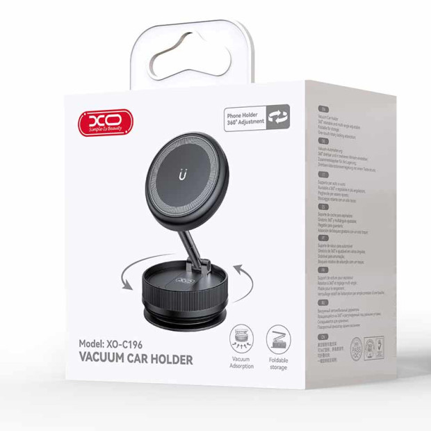 XO-C196 Vakumski preklapajuci auto drzac