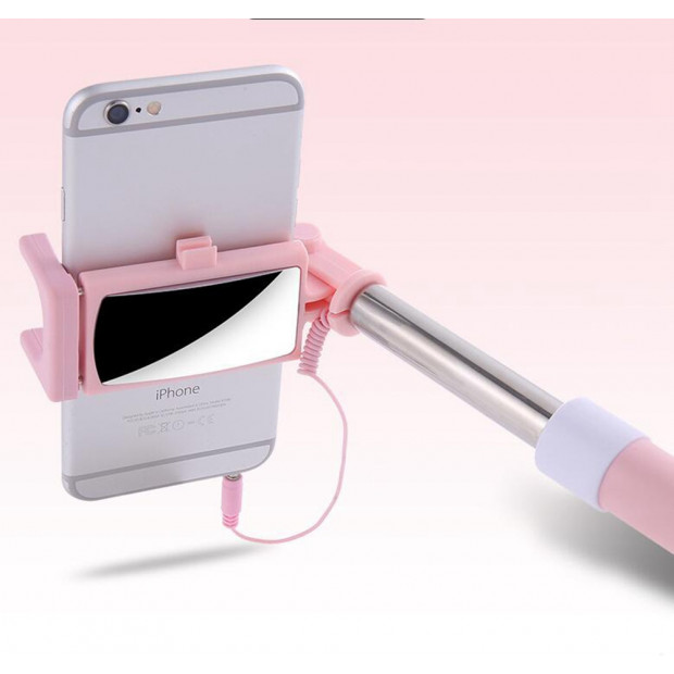 Selfie Stick CL08 roze