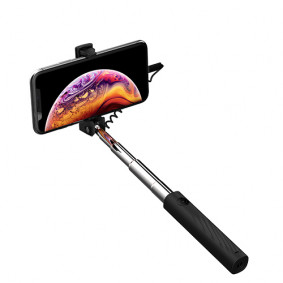Selfie stick Devia ES020 Lightning crna