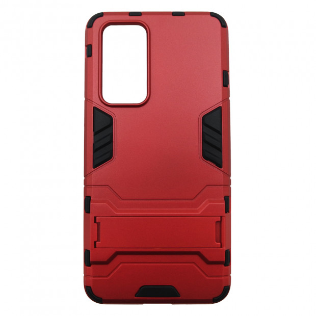 Futrola hard case Sci-Fi holder za Huawei P40 Lite crvena