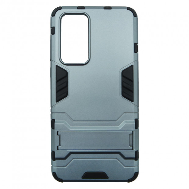Futrola hard case Sci-Fi holder za Huawei P40 Lite siva