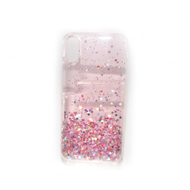 Futrola silikonska Shine Star za Iphone 8 roze