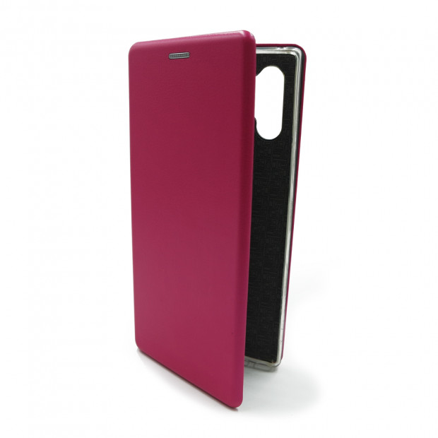Futrola na preklop Leather za Samsung N975F Galaxy Note 10 Plus  pink
