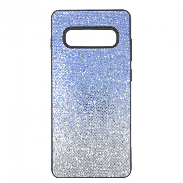 Futrola silikonska colorful sparkly za Samsung G975F Galaxy S10 Plus plava