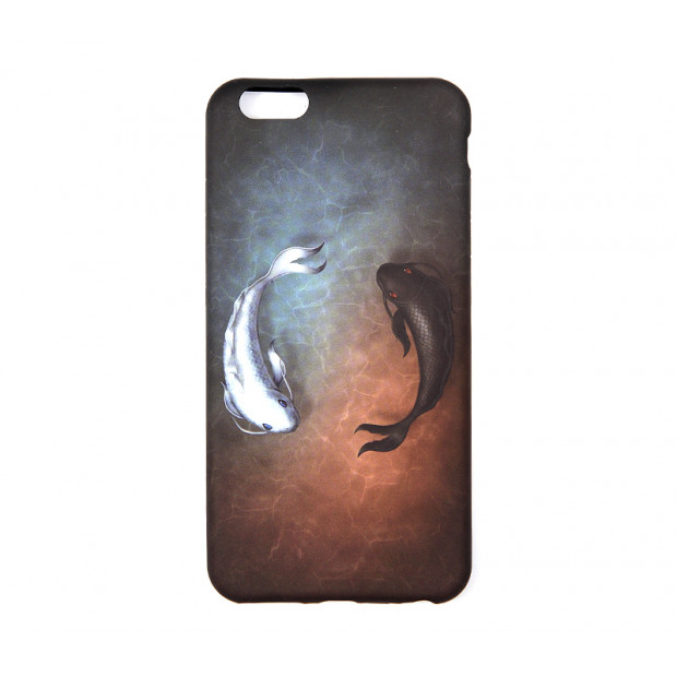 Futrola silikonska Dark Shine za Iphone 6/6S Plus 5.5 Fish plava