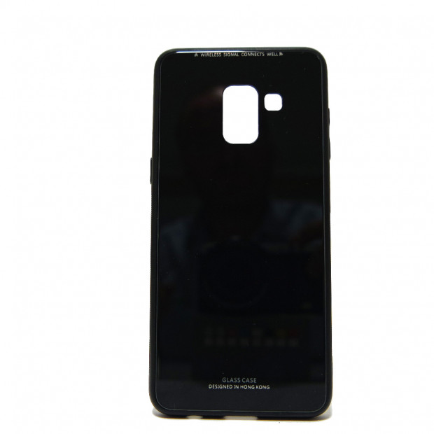 Futrola silikonska Transparent Glass za Iphone 11 Pro 5.8 crna