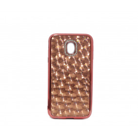 Futrola silikonska Glitter Romboid za Iphone 7/7S 4.7 roze