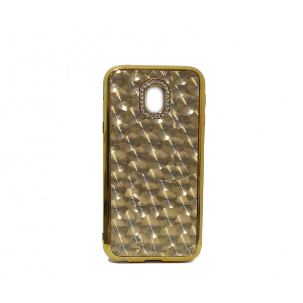 Futrola silikonska Glitter Romboid za Iphone 7/7S 4.7 zlatna