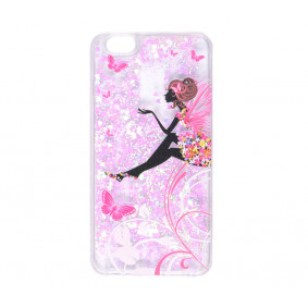 Futrola silikonska Liquid Women za Iphone 6/6S Plus 5.5 roze