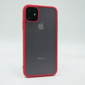 Futrola silikonska Matt za Iphone 6/6S Plus 5.5 crvena