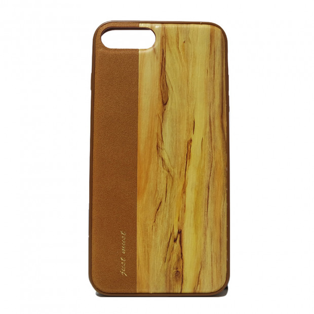 Futrola silikonska Occa Wooden II za Iphone 7/8 Plus 5.5 braon