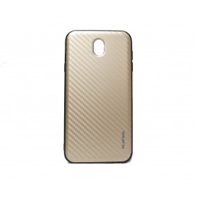 Futrola silikonska Platina Carbon za Iphone 6/6S Plus 5.5 zlatna