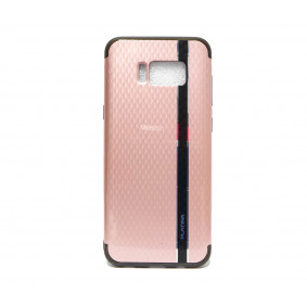 Futrola silikonska Platina Grid za Iphone 6/6S 4.7 roze