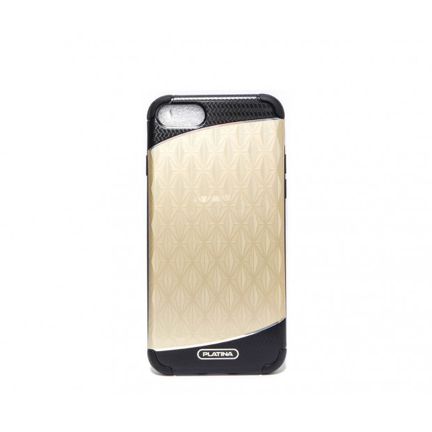 Futrola silikonska Platina Mesh za Iphone 7/7S 4.7 zlatna