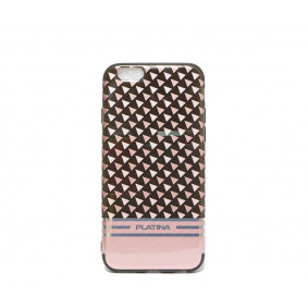 Futrola silikonska Platina PL-05 Triangle Tip1 za Iphone 6/6S 4.7 roze