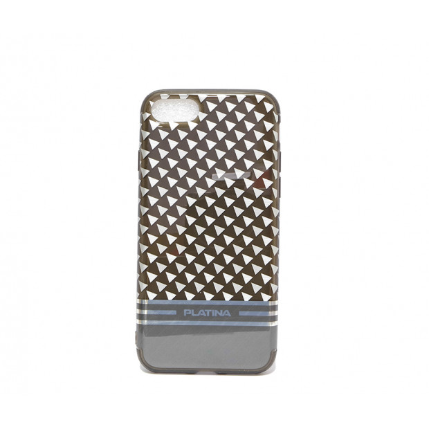 Futrola silikonska Platina PL-05 Triangle Tip1 za Iphone 7/7S Plus 5.5 srebrna