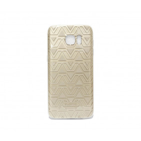 Futrola silikonska Platina Romboid za Iphone 6/6S 4.7 zlatna